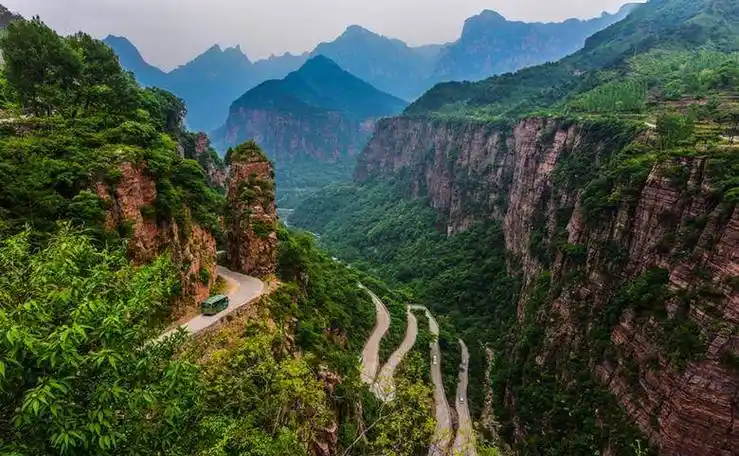 云台山·郭亮村·绝壁长廊·挂壁公路|太行精华行摄_景区_活动_访用
