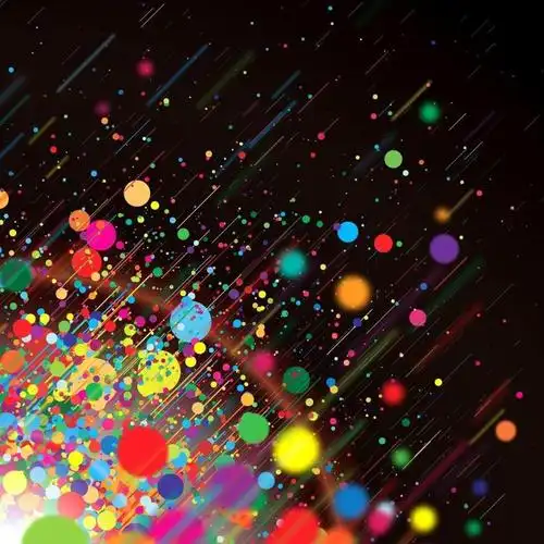 艺术,炫彩美图,矢量,彩色圆点壁纸