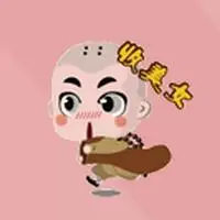 最萌小和尚卡通图片头像可爱的佛系呆萌小和尚图片头像