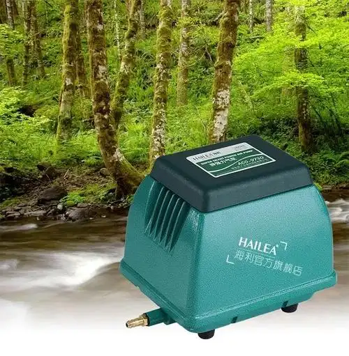 海利aco 97209730氧气泵大功率鱼池静音增氧机鱼塘水族养鱼氧气机