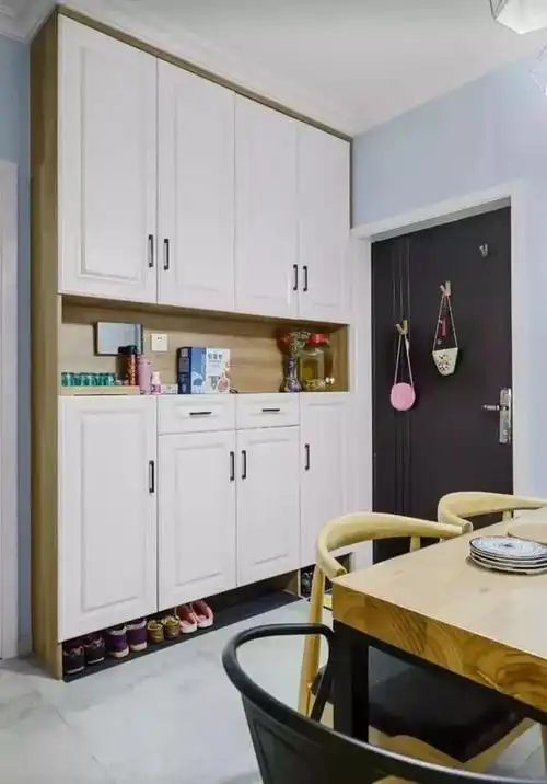 玄关鞋柜装修设计客厅隔断玄关效果图