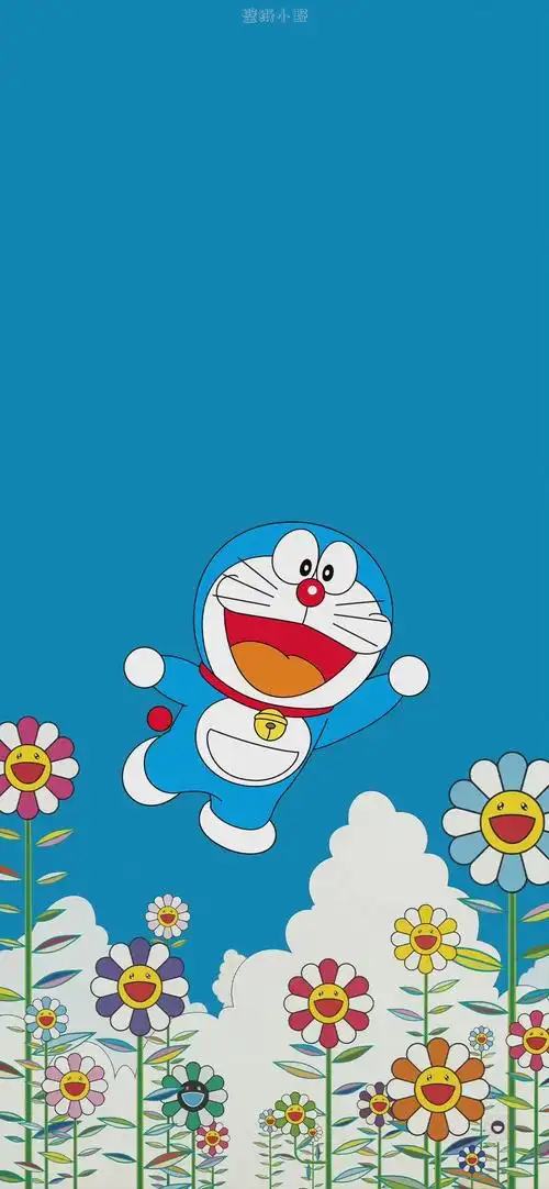 哆啦a梦蓝胖子壁纸 治愈你的不开心