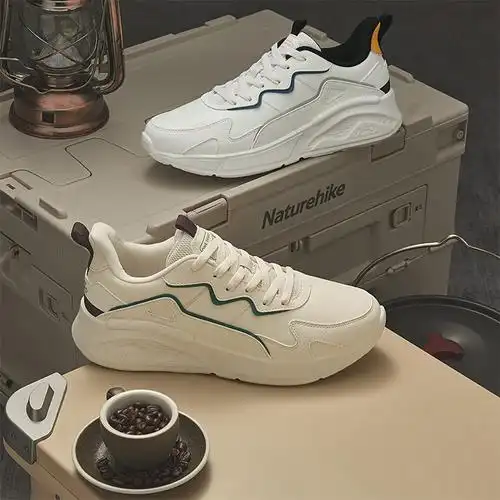 361运动鞋男鞋舒适休闲鞋男皮面防水软底百搭轻便鞋子