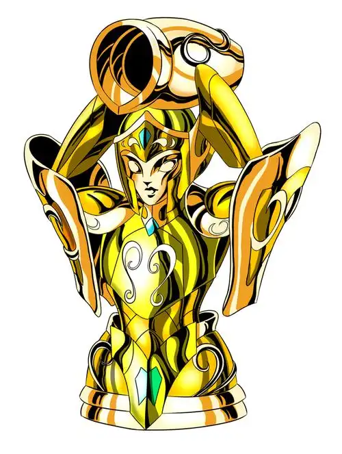 水瓶座 绘画 板绘 圣斗士 圣斗士星矢同人区 手绘 黄金圣衣 黄金圣