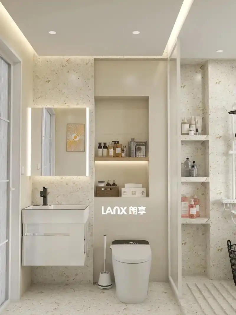3平米卫生间做一字 - 抖音