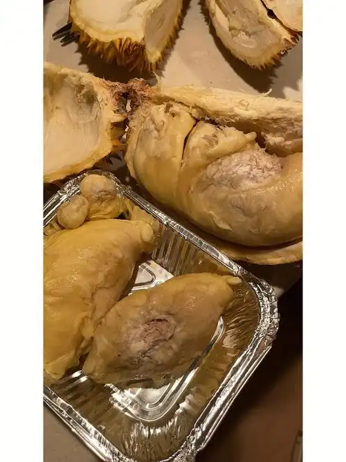 榴莲中间白白的霉是什么