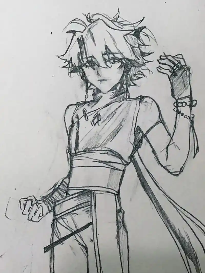 冷酷的卡卡小哥一枚鸭#手绘 #光遇自设 - 抖音