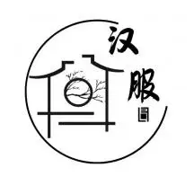 黑色简约古风花样汉服logo