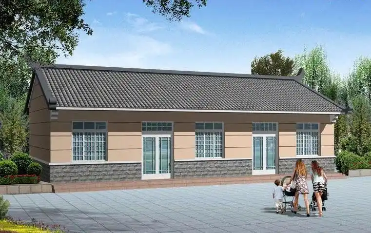 平房4和院装修效果图_小20平房客厅吊顶装修效果_50平房装修效果图