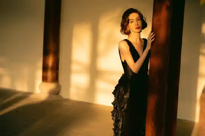 金晨复古女郎##金晨复古女郎发型