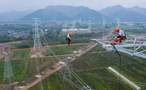 杭州亚运会配套500千伏电力迁改工程进入冲刺阶段_杭线