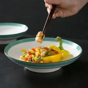 酒店餐具菜盘中式图片