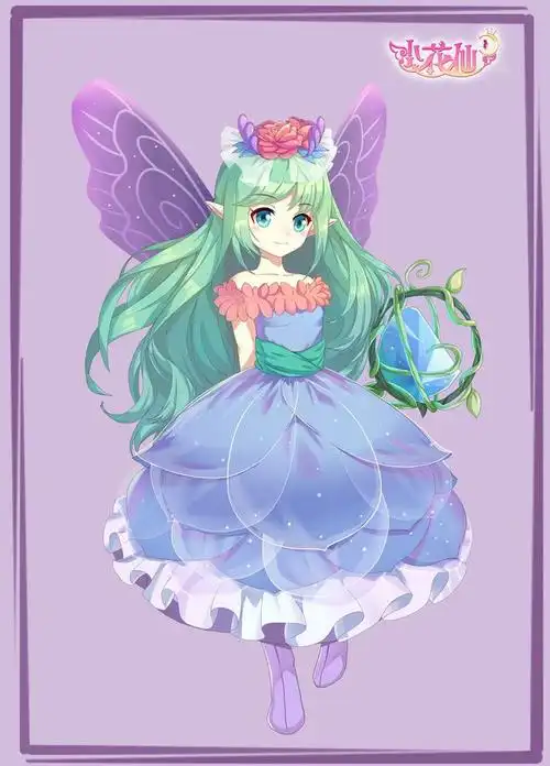 少女公主立绘首曝,《小花仙》手游芬妮登场