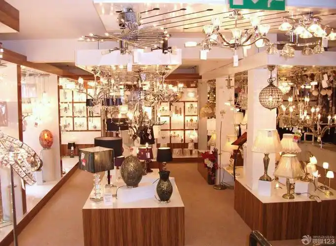 灯具店面室内装修效果图图集