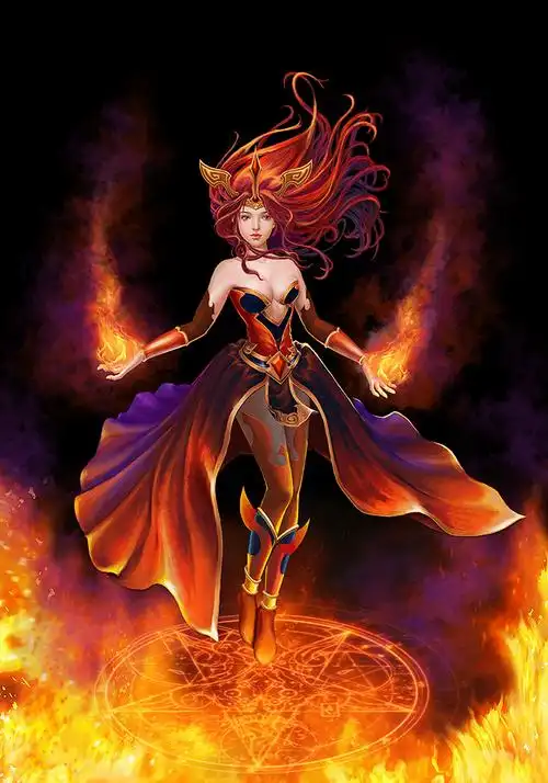 【转载作品】 【火女】