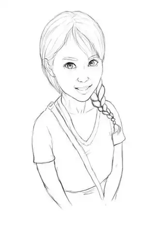 人物肖像简笔画 英雄人物肖像简笔画