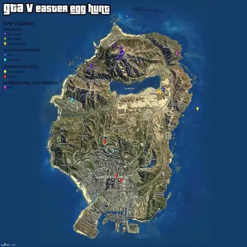 ps4ps3侠盗猎车手5白金攻略各种版本游戏地图