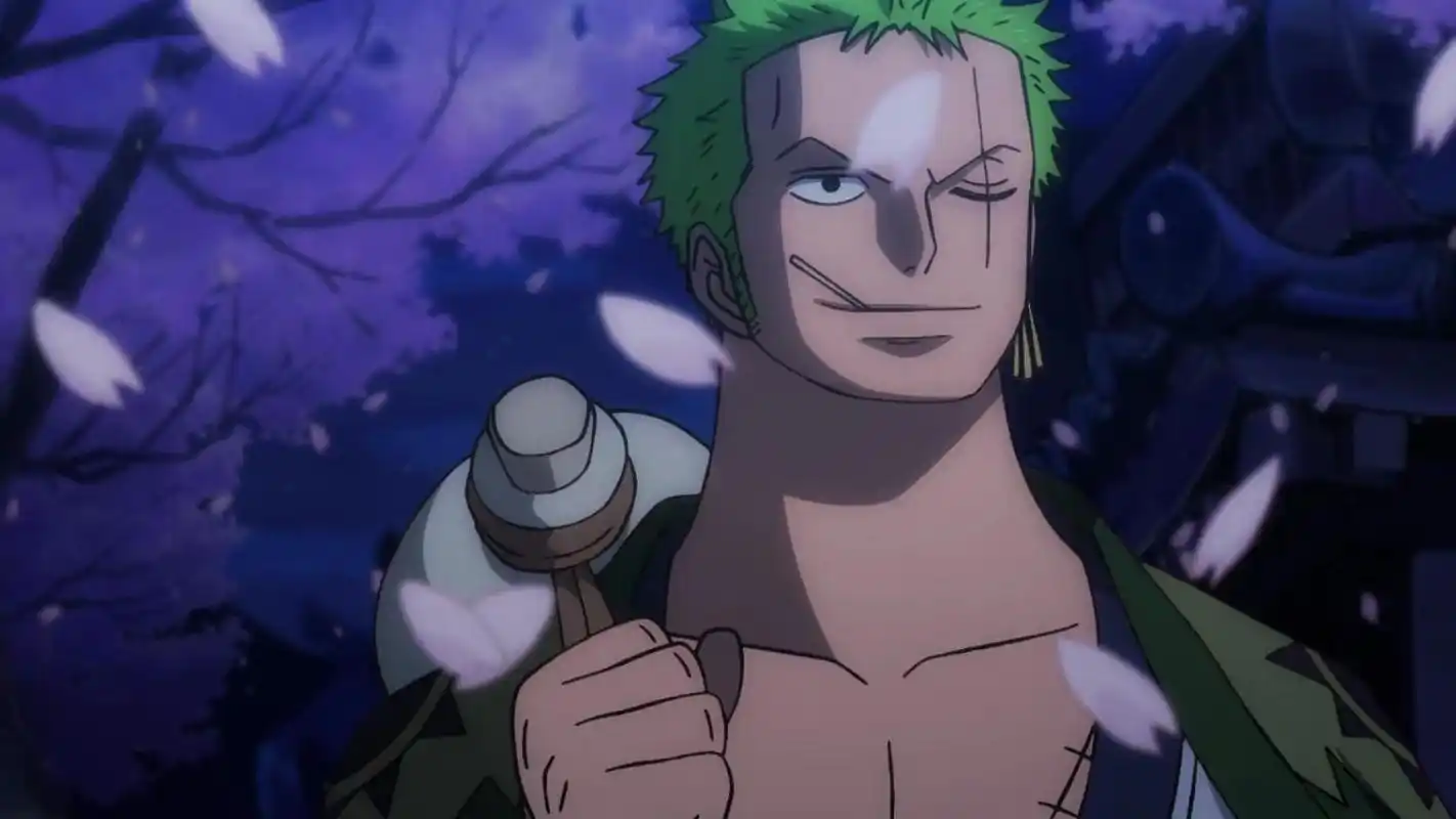 原创海贼王892集在和之国的伙伴大变样罗宾更美索隆的头发更绿