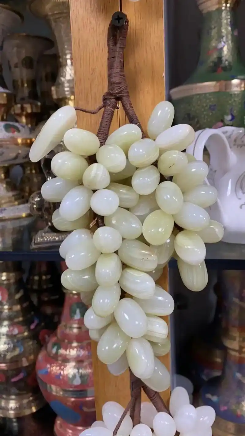 巴基斯坦玉普通每粒1.5,各种纯铜手工艺品,硕果累累(葡萄) - 抖音