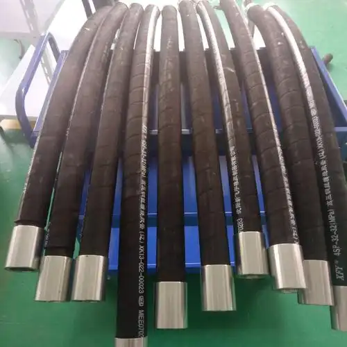 加工定做高压油管液压油管挖机油管胶管橡胶管钢丝编织软管总成,高压