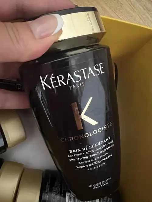 卡诗黑钻洗发水柔顺护发留香滋润清洁