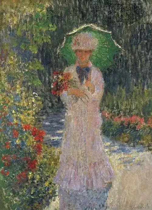 95莫奈朋友圈彻底开始了疯狂晒妻的行为自此之后卡美伊成为莫奈最