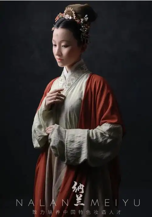 汉服妆造创作及欣赏元代妆容复原