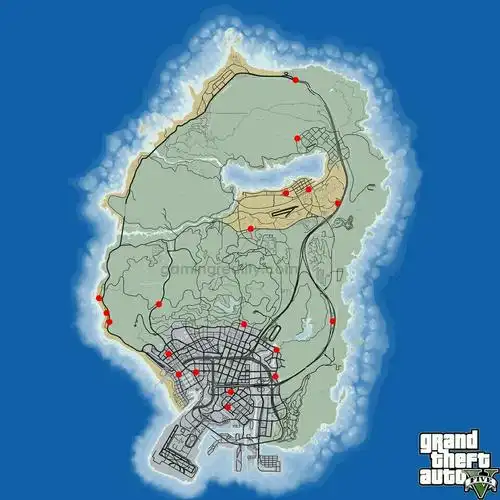 gta5便利店所有位置图片便利店都在什么地方
