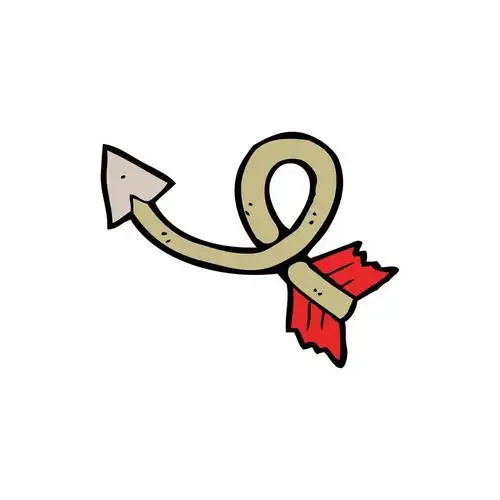 箭头,向量,在白色背景上的箭头卡通