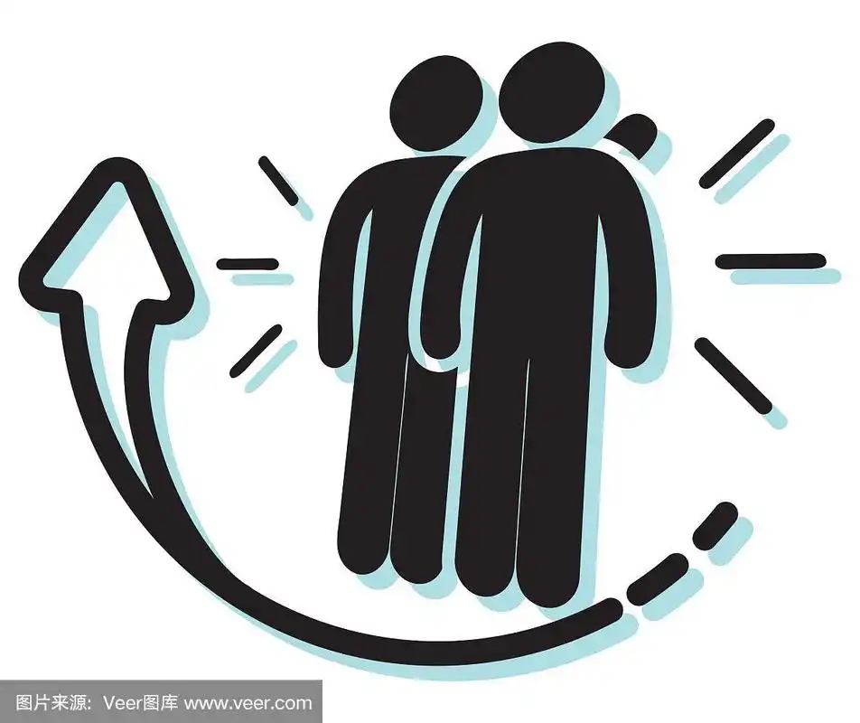 支撑,计算机图标,友谊,老年男人,商务