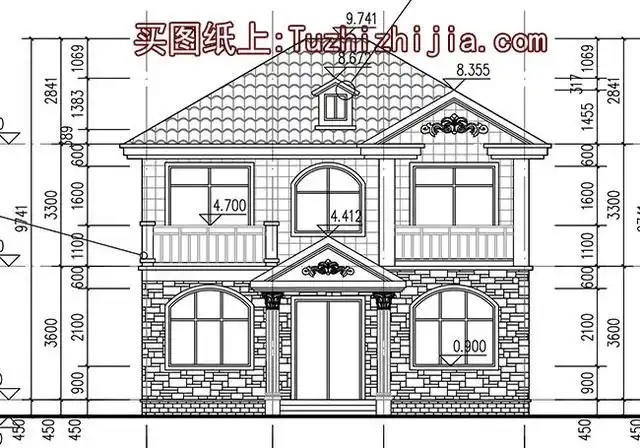 建好这套100平二层别墅设计,村里人都找我要图纸