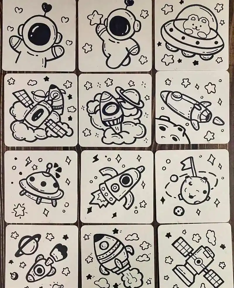 来来来,手抄报不会画边框花纹的同学看过来了#手抄报设计  - 抖音