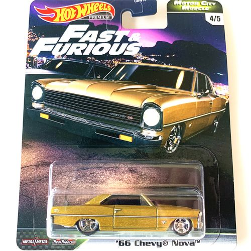 hotwheels风火轮fast&furious速度与激情珍藏车模chevy雪佛兰nova