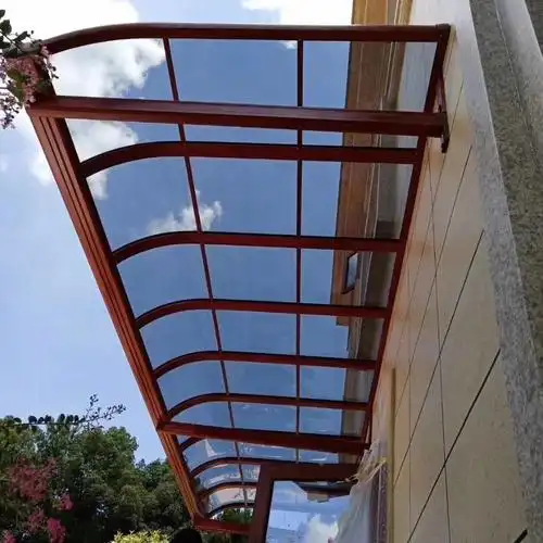 朝阳定做露台棚遮雨棚窗户遮雨棚安装