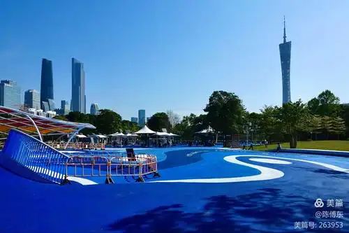 二沙岛体育公园晨曦之美!