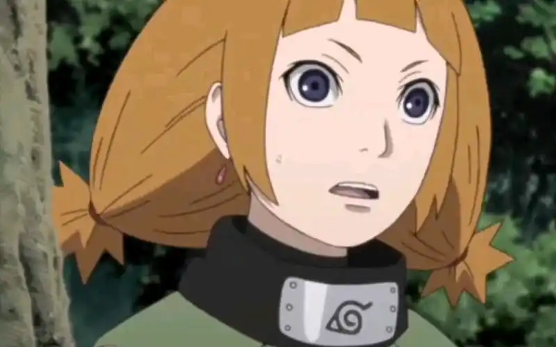 火影忍者,风祭萌黄,打架还卖萌.