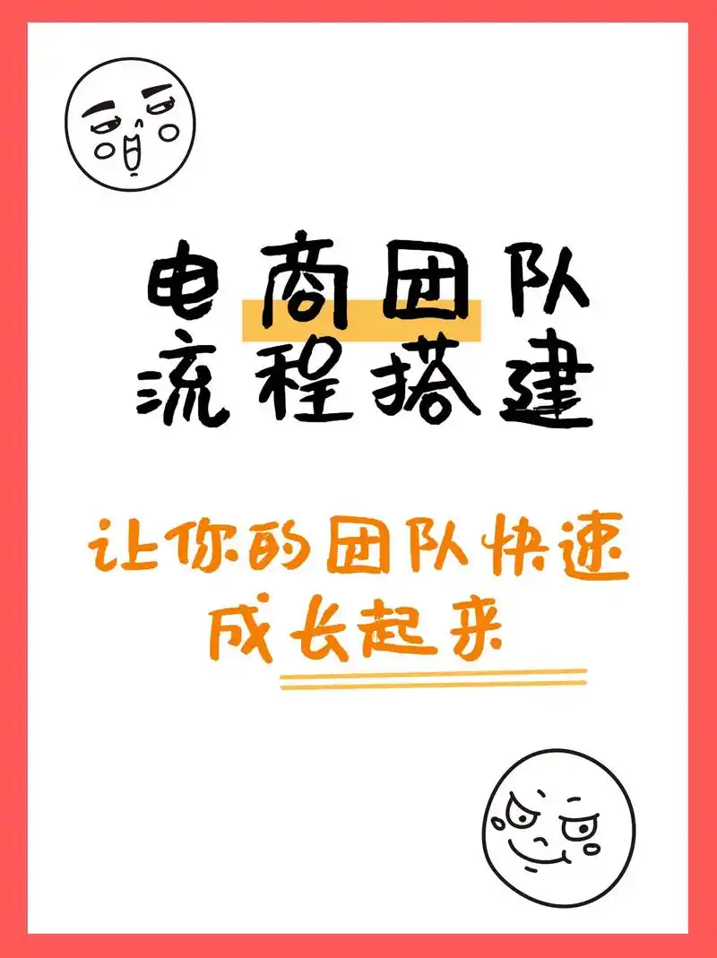 电商团队流程搭建计划表格.