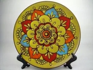 百分百好评热卖特价手绘西餐陶瓷盘子 西式餐具 家庭挂盘 牛排盘