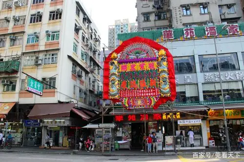 实拍香港元朗世相风情