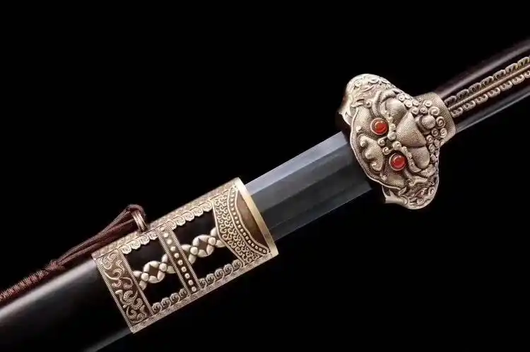 大明皇帝佩剑--永乐剑(扭转纹 烧刃)