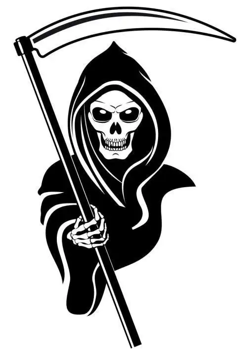 死神怎么画简单的画简笔画