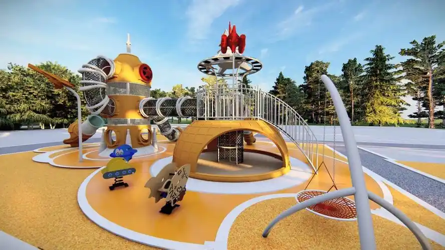 大型儿童游乐场设施厂家公园景区无动力乐园
