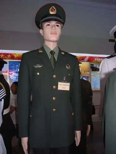 请问中国海军列兵到士官有没有和图片一样的常服?