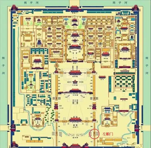 故宫左顺门:明朝皇宫一个大臣打死人不偿命的地方_看看头条_中华网