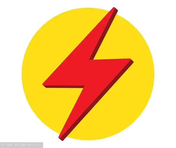 闪电图标设计