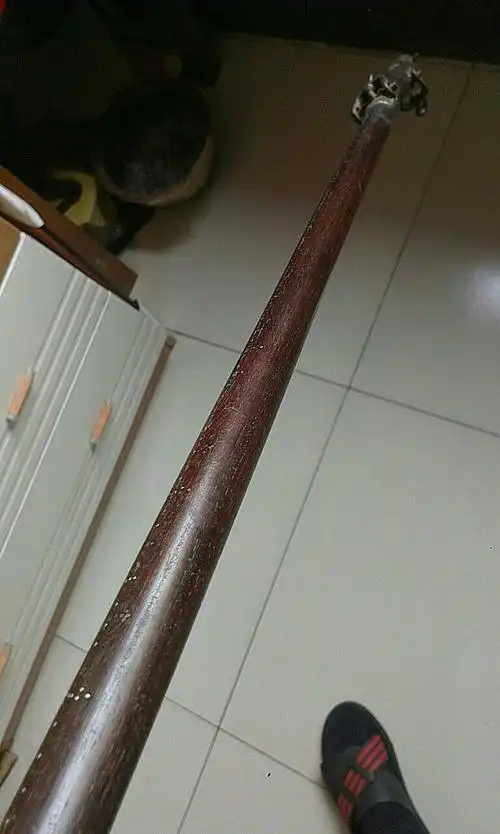 无意翻出家里的紫檀秤杆如今朋友嚷着高价买