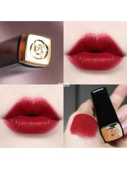 香奈儿山茶花限量口红棕红色627