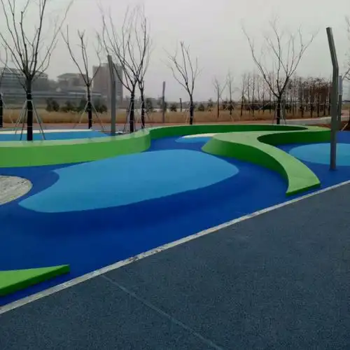 开放式公园铺设epdm塑胶地面优势67-上海荣跃体育场地工程有限公司