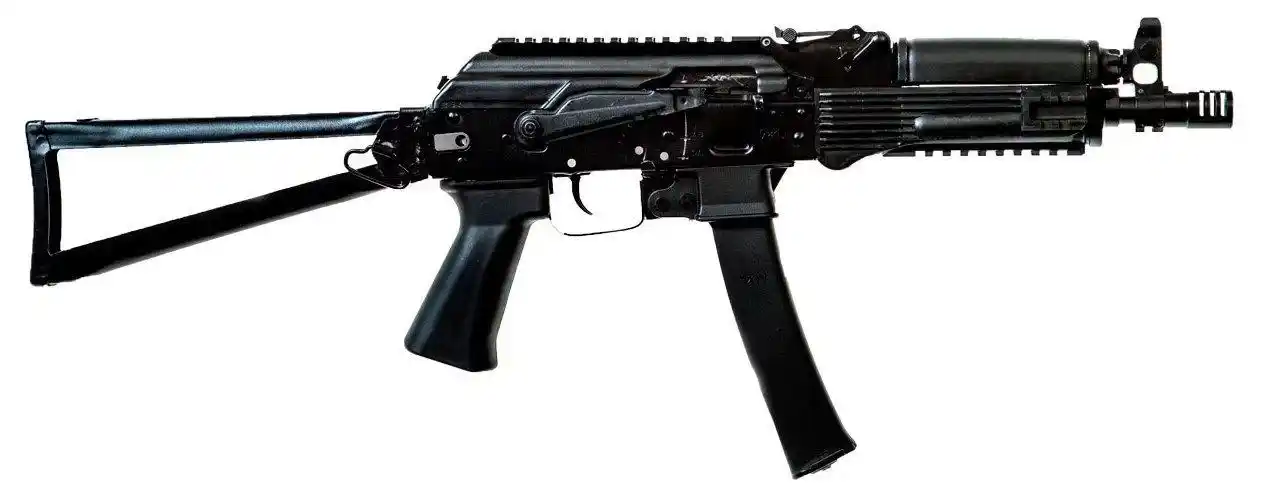 "勇士(vityaz)"冲锋枪,是小卡拉什尼科夫在"野牛"的基础上进行改进的