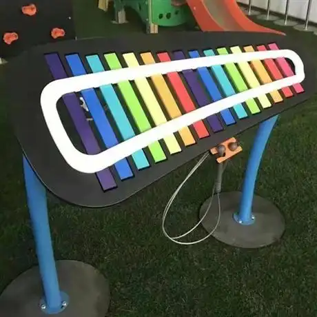 户外敲击乐器儿童壁琴节拍奏器金属音乐主题河北博美